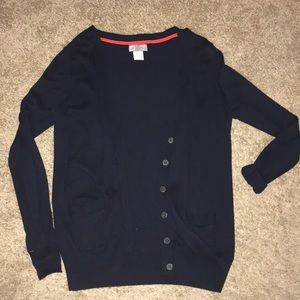 Navy Blue Cardigan